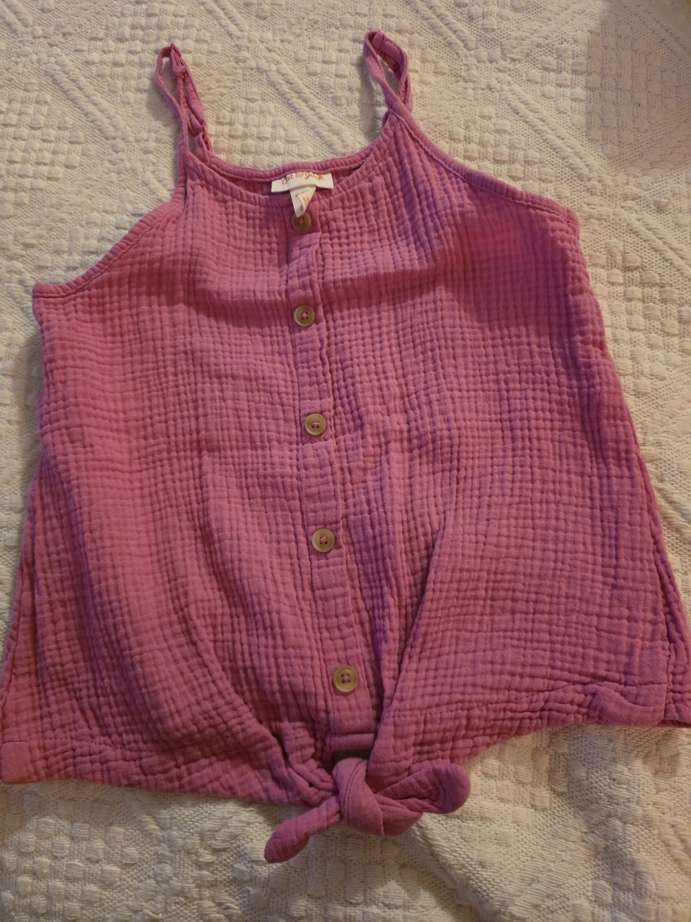 Cat & Jack Girls Super Cute Pink Top